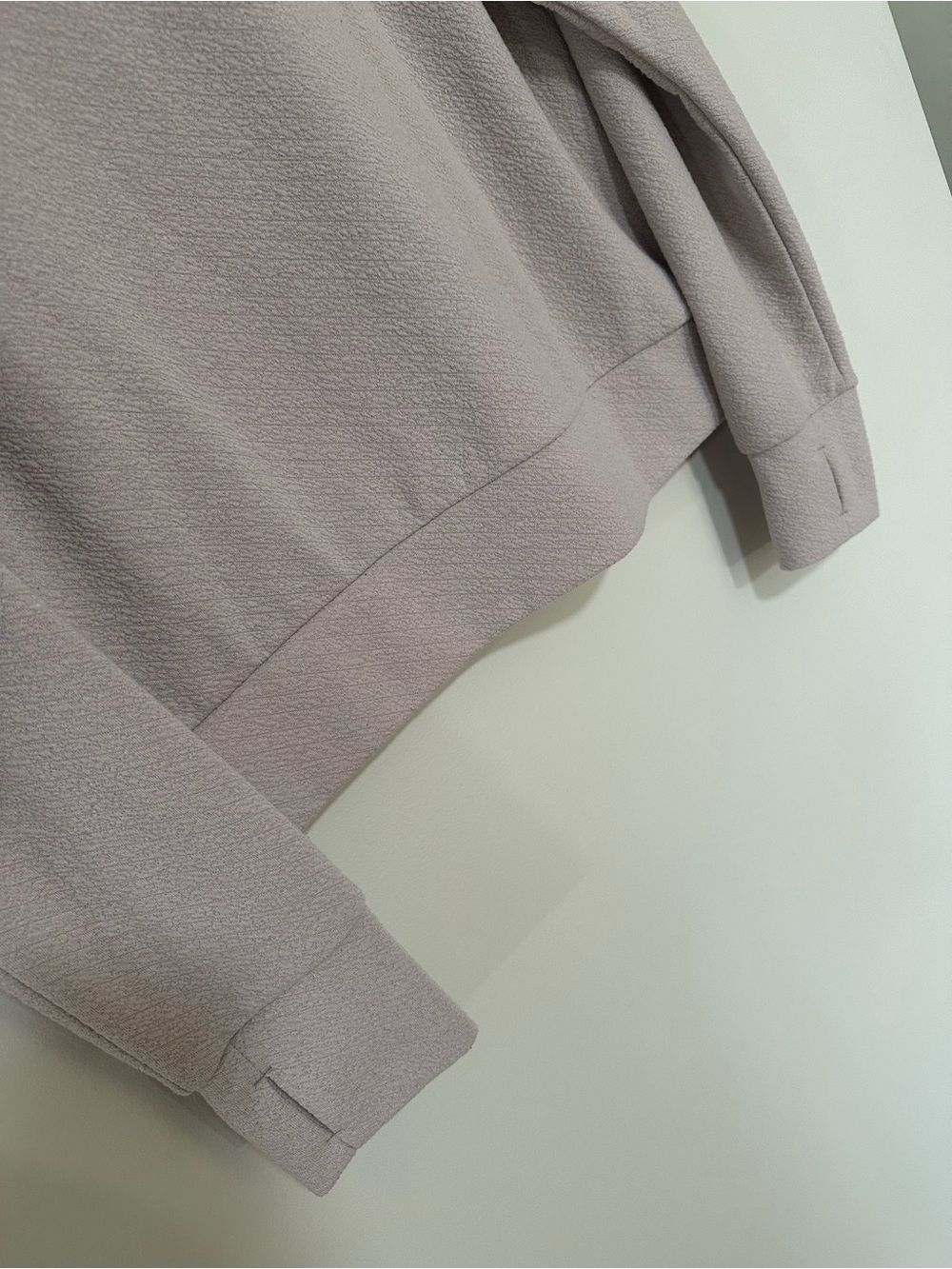 Avia Textured Crewneck Sweatshirt in Lilac - Picture 5 of 6